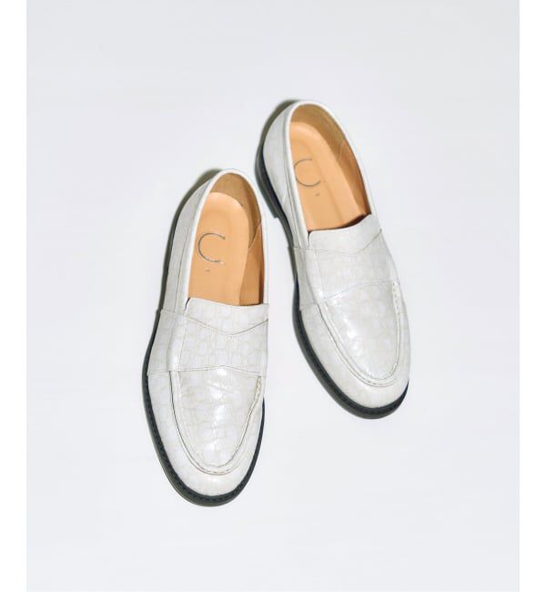  「《予約》C ME LOAFERES：ローファー」|ローファー|ホワイト