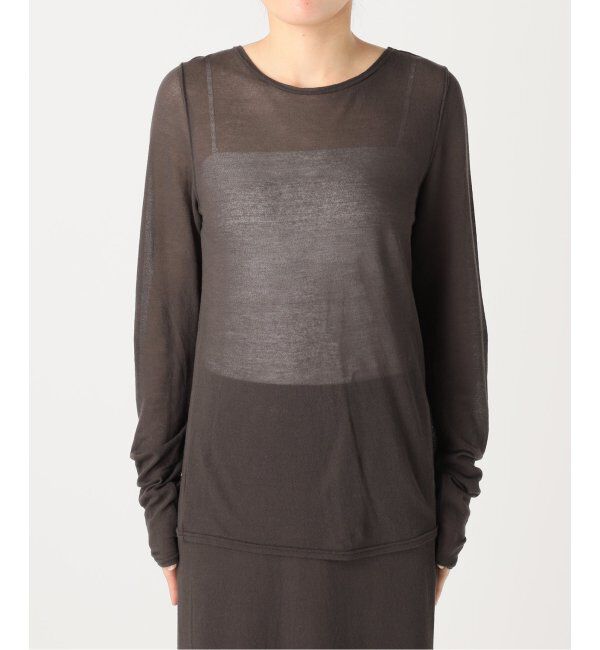 EMILYWEEK「シアークルーネックプルオーバー」|Tシャツ・カットソー|