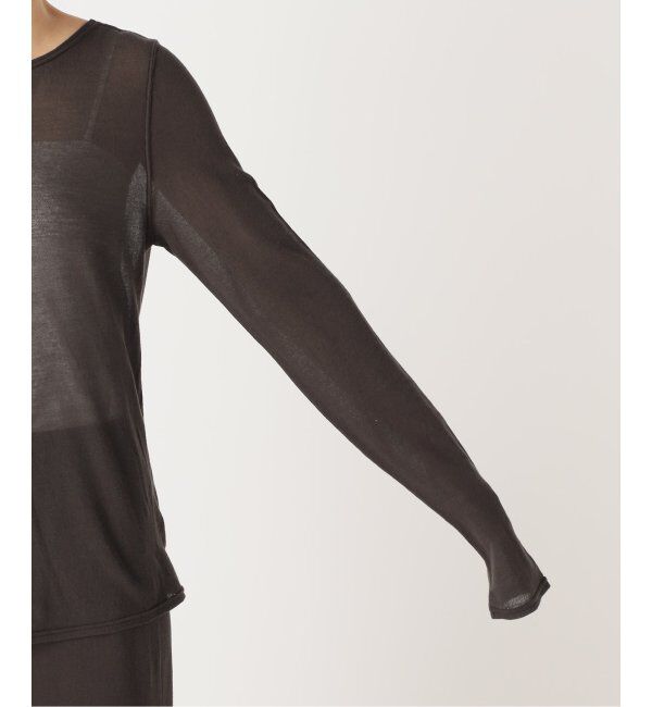 EMILYWEEK「シアークルーネックプルオーバー」|Tシャツ・カットソー|