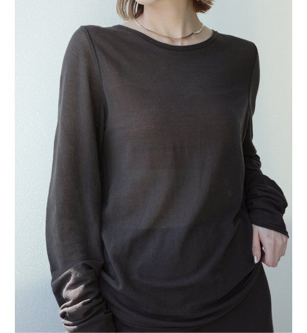 EMILYWEEK「シアークルーネックプルオーバー」|Tシャツ・カットソー|