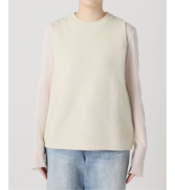 Plage「fluffy ベスト」|ベスト・ジレ|