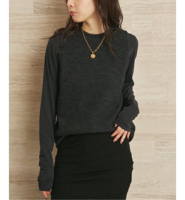 Plage「fluffy ベスト」|ベスト・ジレ|