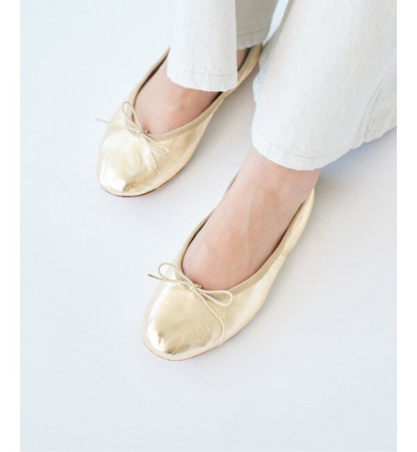 IENA「PORSELLI/ポルセリ LEATHER バレエシューズ」|バレエシューズ|