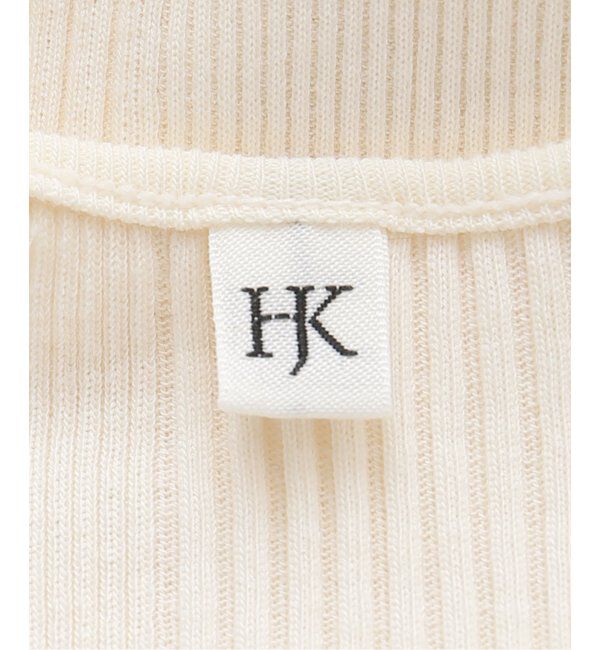 IENA「HAKUJI/ハクジ RANDOM RIB OPEN BACK CAMI キャミソール H232507」|キャミソール|