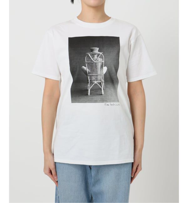 IENA「《追加》COUTURE D&rsquo;ADAM/クチュールドアダム Sam Haskins フォトTシャツ」|Tシャツ・カットソー|