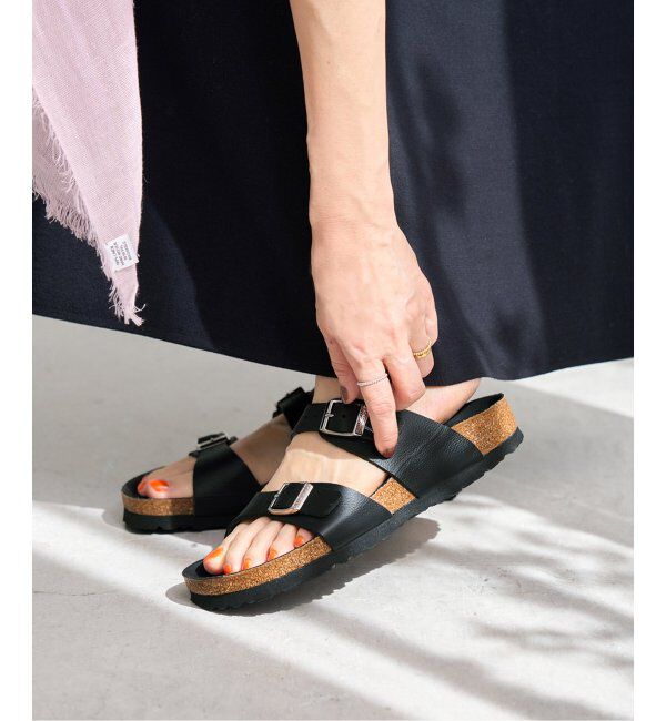 IENA「BIRKENSTOCK/ビルケンシュトック 別注 Sydney LENA Black」|サンダル|
