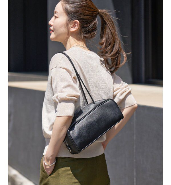 IENA「《追加3》LEVITAクルーカーディガン」|カーディガン|