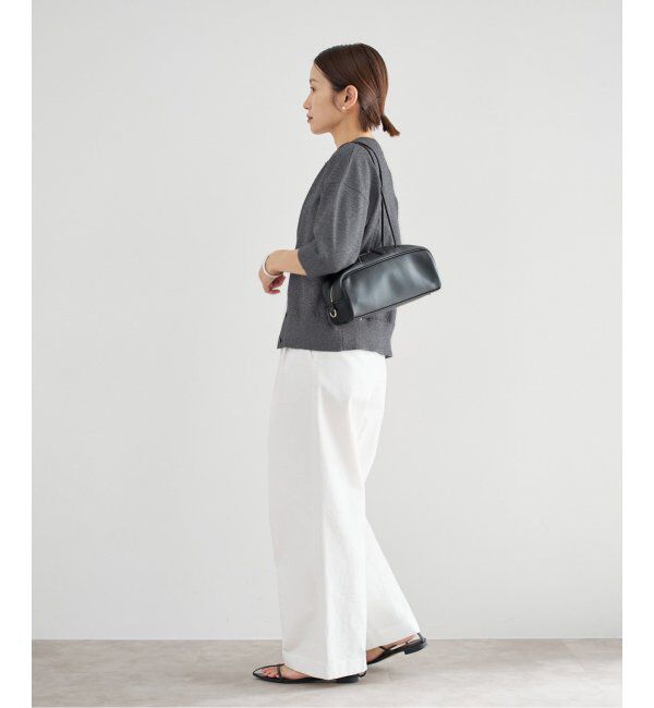 IENA「《追加3》LEVITAクルーカーディガン」|カーディガン|