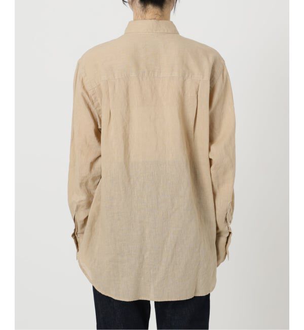 SLOBE IENA「《追加》リネンコットンレギュラーシャツ」|シャツ・ブラウス|