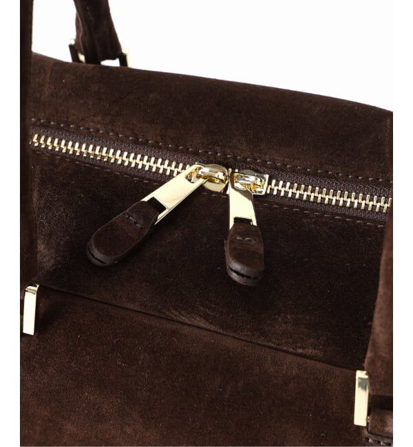 IENA「Manuel MILANO/マニュエルミラノ SUEDE BOSTON スエードボストンバッグ」|ボストンバッグ|