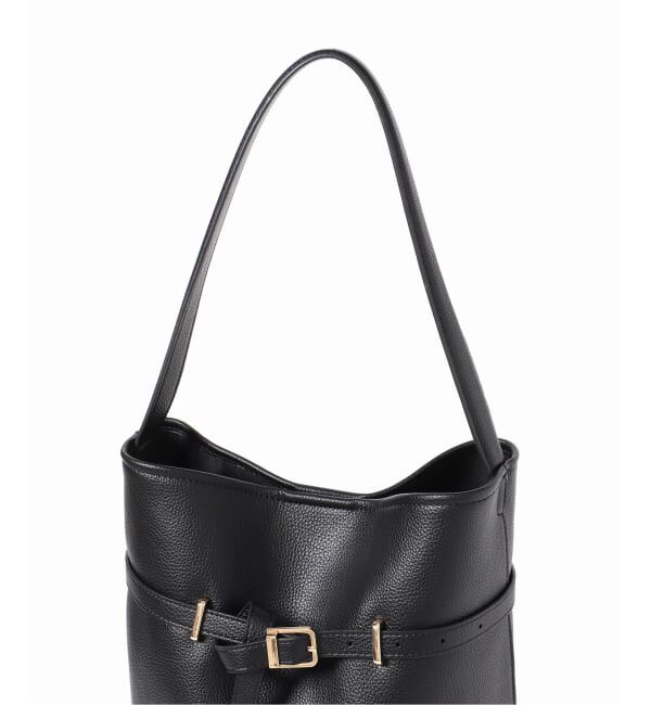 SLOBE IENA「SLOBE ベルトスクエアトートバッグ」|ショルダー・メッセンジャー|