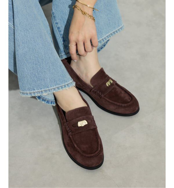 SLOBE IENA「《WEB限定サイズあり》SLOBE コインローファー」|ローファー|