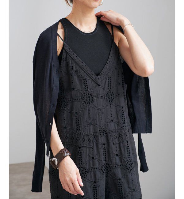 IENA「《WEB限定/追加6》レースオールインワン」|オールインワン|