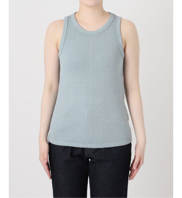 SLOBE IENA「《追加》コットンテレコアメスリ」|タンクトップ|