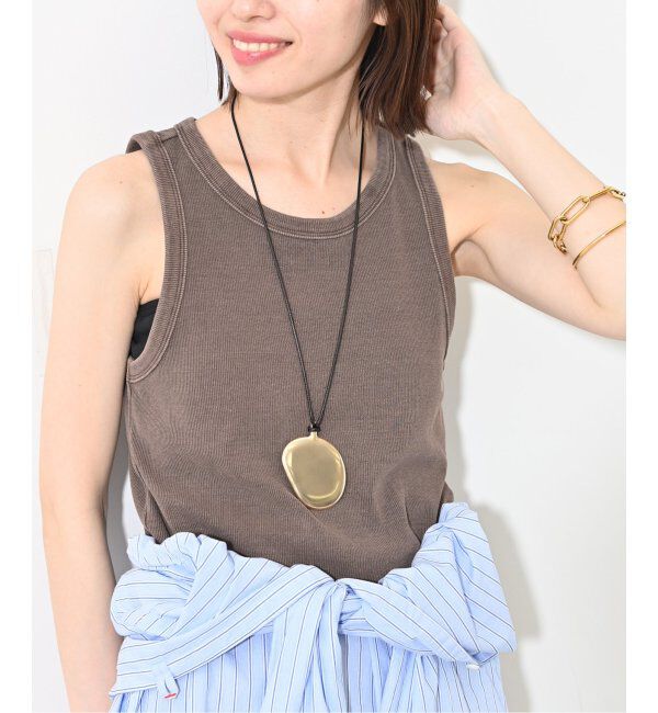 SLOBE IENA「《追加》コットンテレコアメスリ」|タンクトップ|