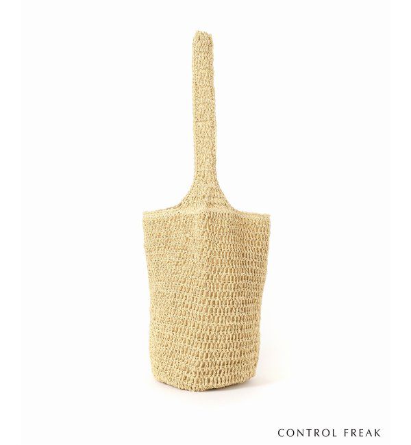 SLOBE IENA「《追加》CONTROL FREAK ペーパークロッシェバッグ 244-410503」|ショルダー・メッセンジャー|