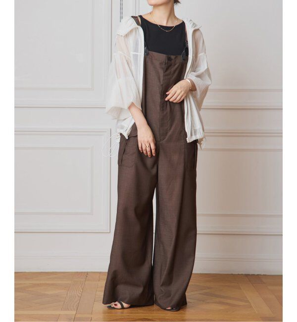 IENA LA BOUCLE「CAROUSE LAMBRA/ケラウズランブラ ボートキャミソール 251-380」|キャミソール|