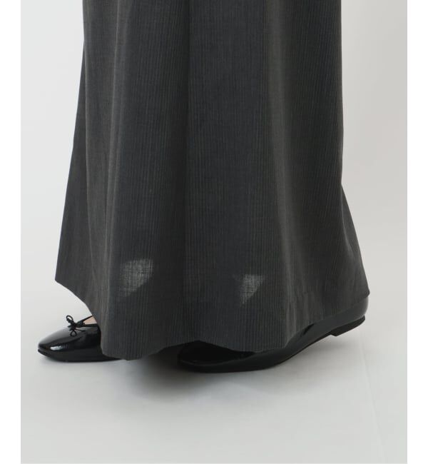 IENA LA BOUCLE「IENA LA BOUCLE ウーステッドIラインスカート」|スカート|