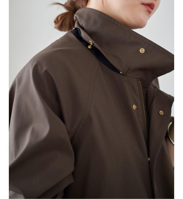 IENA「《一部カラーWEB限定》ボンディングフーデッドブルゾン」|その他|