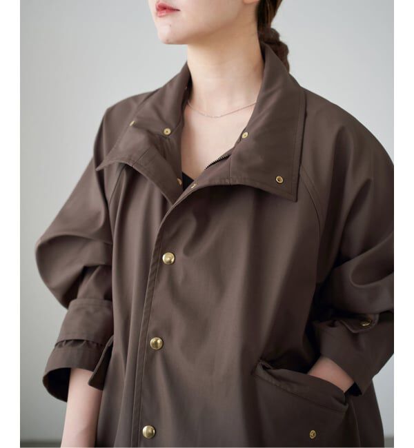 IENA「《一部カラーWEB限定》ボンディングフーデッドブルゾン」|その他|