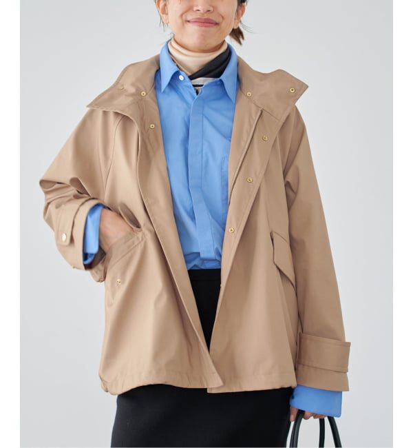 IENA「《一部カラーWEB限定》ボンディングフーデッドブルゾン」|その他|