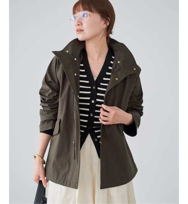 IENA「《一部カラーWEB限定》ボンディングフーデッドブルゾン」|その他|