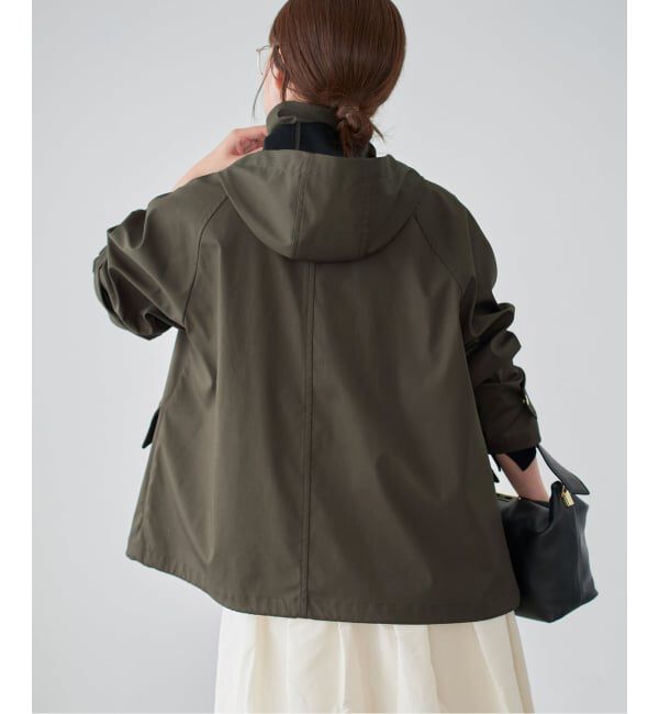 IENA「《一部カラーWEB限定》ボンディングフーデッドブルゾン」|その他|