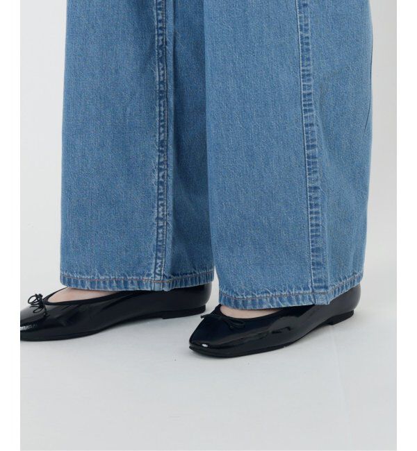 IENA「upper hights/アッパーハイツ 別注 THE LAZY OLIVIA ワイドストレートデニム」|デニム|