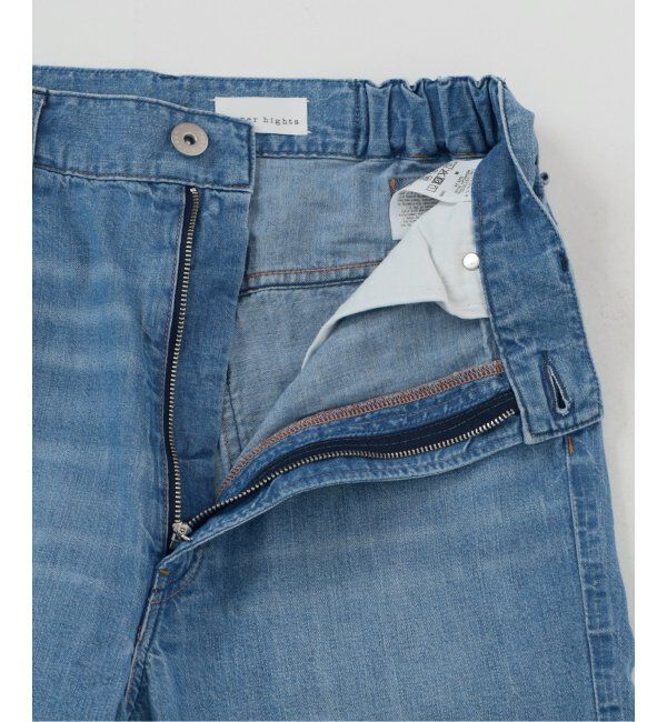 IENA「upper hights/アッパーハイツ 別注 THE LAZY OLIVIA ワイドストレートデニム」|デニム|