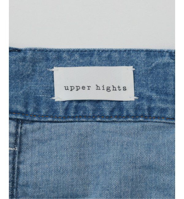 IENA「upper hights/アッパーハイツ 別注 THE LAZY OLIVIA ワイドストレートデニム」|デニム|