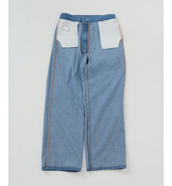 IENA「upper hights/アッパーハイツ 別注 THE LAZY OLIVIA ワイドストレートデニム」|デニム|