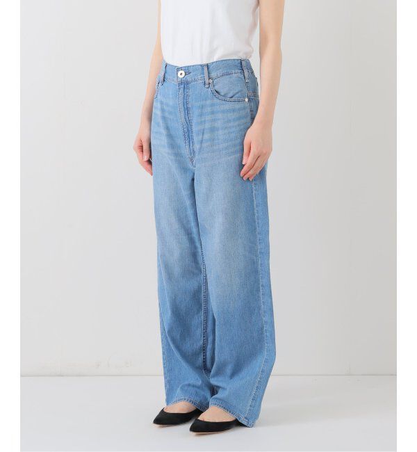IENA「upper hights/アッパーハイツ 別注 THE LAZY OLIVIA ワイドストレートデニム」|デニム|