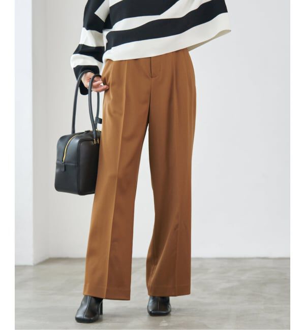 IENA「サスペンダーパンツ」|スラックス|