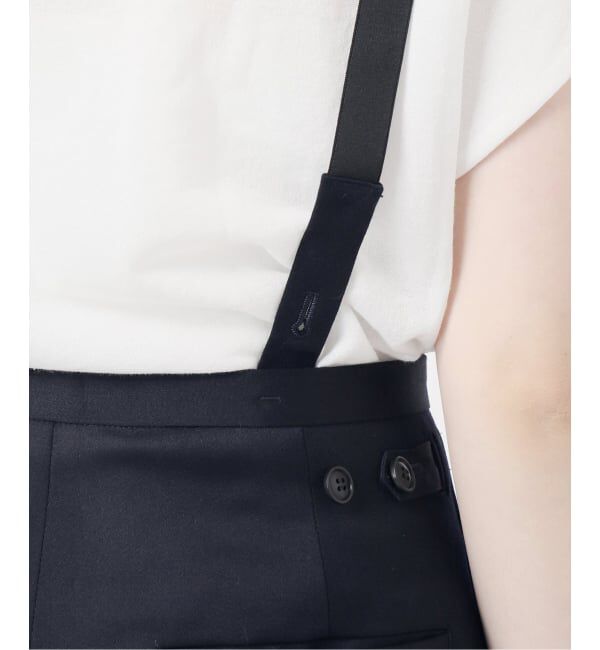 IENA「サスペンダーパンツ」|スラックス|