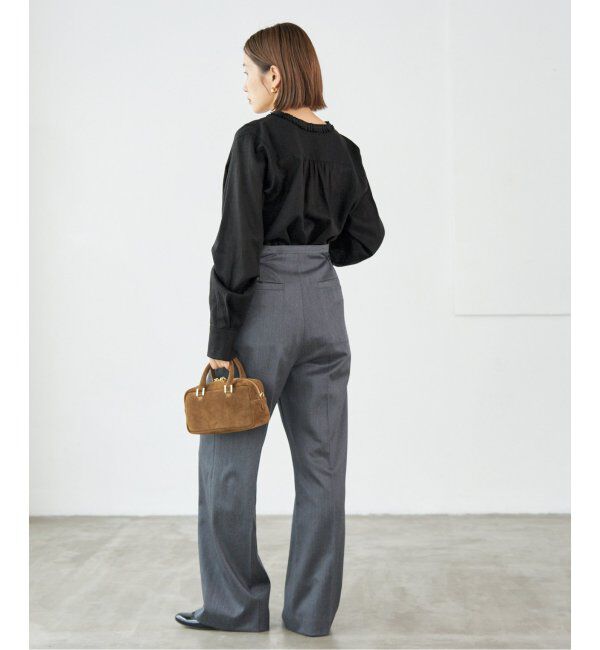 IENA「《追加》タックフリルブラウス」|シャツ・ブラウス|