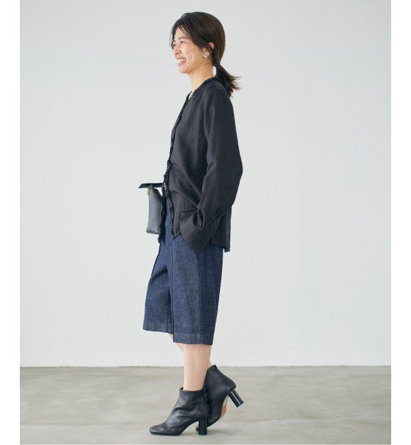 IENA「《追加》タックフリルブラウス」|シャツ・ブラウス|