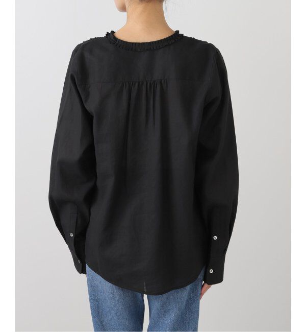 IENA「《追加》タックフリルブラウス」|シャツ・ブラウス|