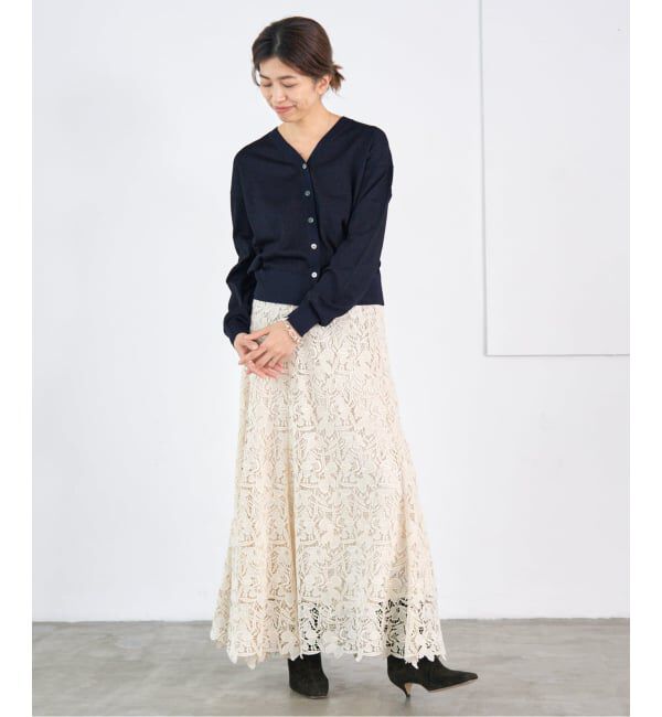 IENA「LEVITA Vネックカーディガン」|カーディガン|