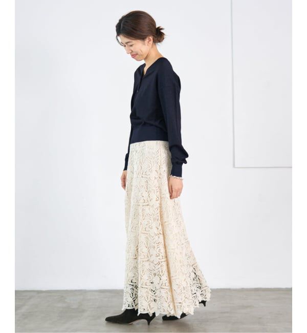 IENA「LEVITA Vネックカーディガン」|カーディガン|