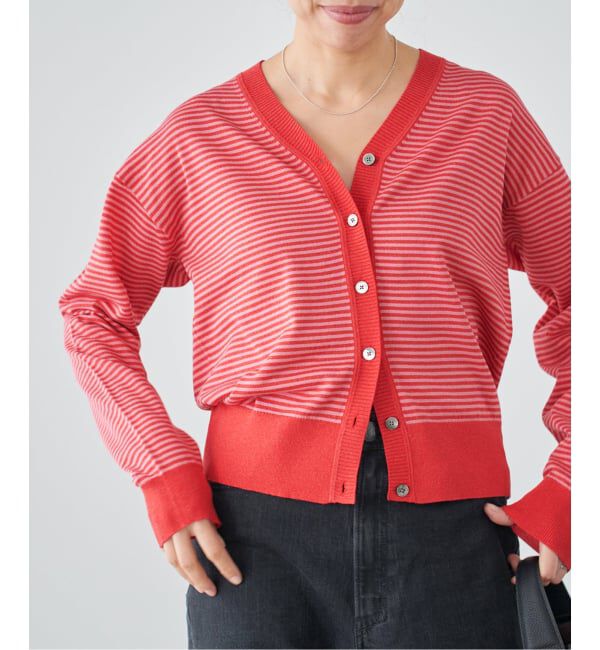 IENA「LEVITA Vネックカーディガン」|カーディガン|