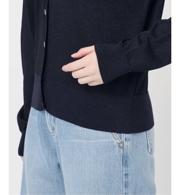IENA「LEVITA Vネックカーディガン」|カーディガン|