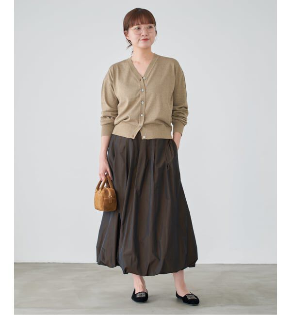 IENA「LEVITA Vネックカーディガン」|カーディガン|