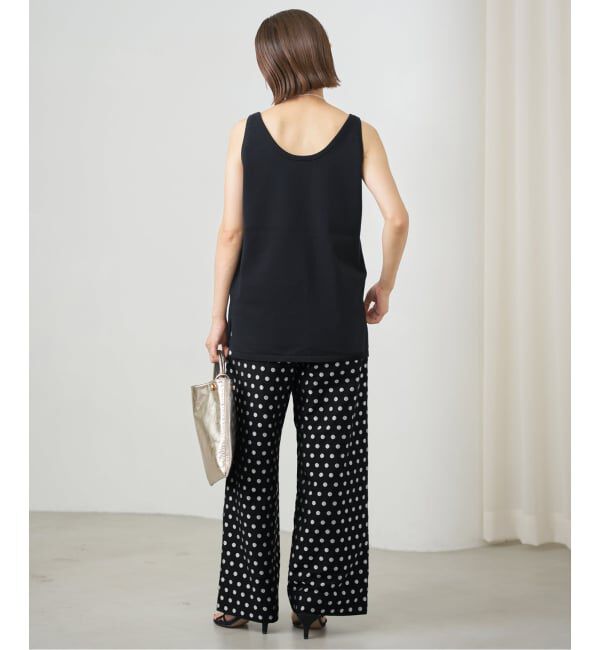 IENA「《WEB限定/追加》ドットジャガードイージーパンツ」|その他|