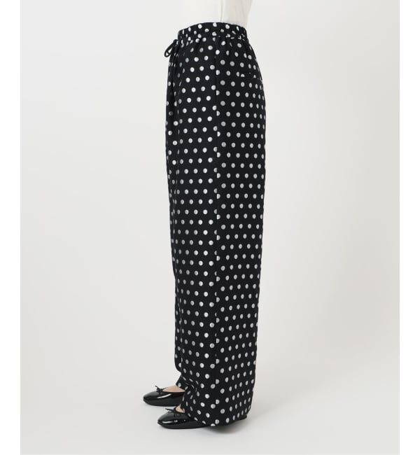 IENA「《WEB限定/追加》ドットジャガードイージーパンツ」|その他|