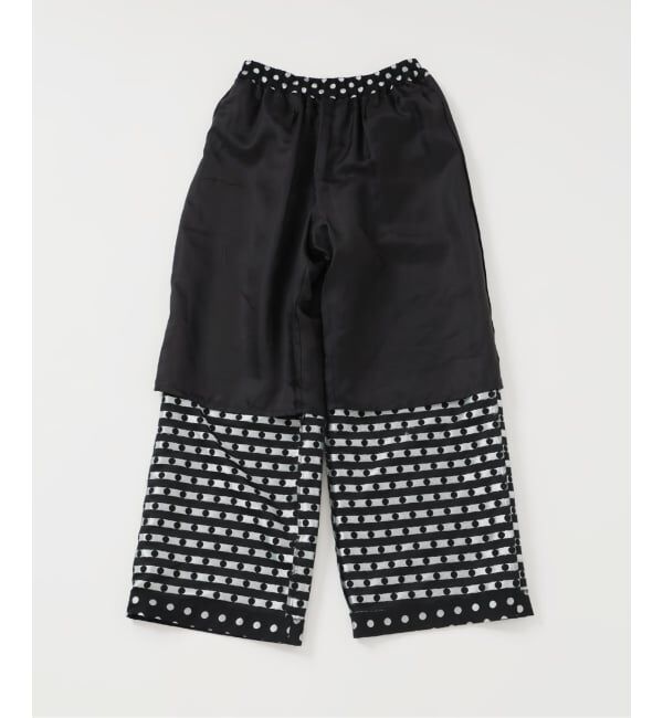 IENA「《WEB限定/追加》ドットジャガードイージーパンツ」|その他|