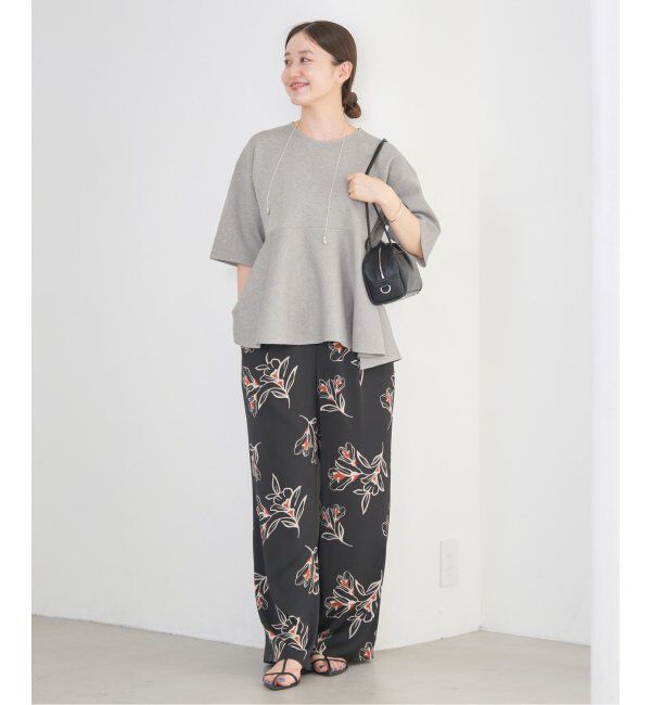 IENA「Debussyペプラムプルオーバー」|ニット・セーター|