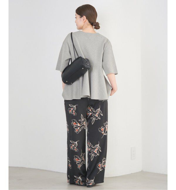 IENA「Debussyペプラムプルオーバー」|ニット・セーター|