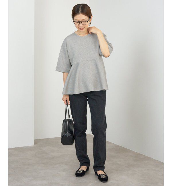 IENA「Debussyペプラムプルオーバー」|ニット・セーター|