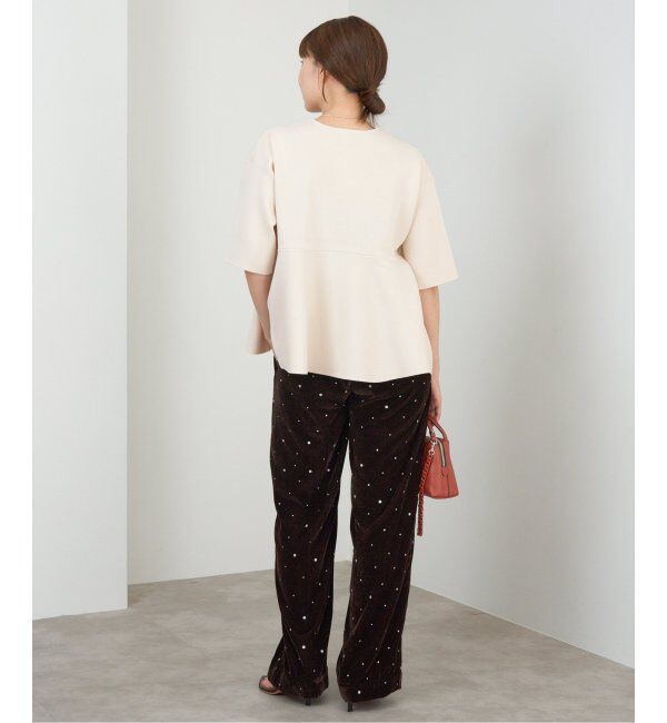 IENA「Debussyペプラムプルオーバー」|ニット・セーター|