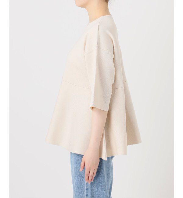 IENA「Debussyペプラムプルオーバー」|ニット・セーター|